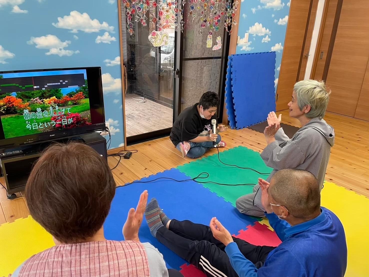 生活介護はぴねす　音楽活動