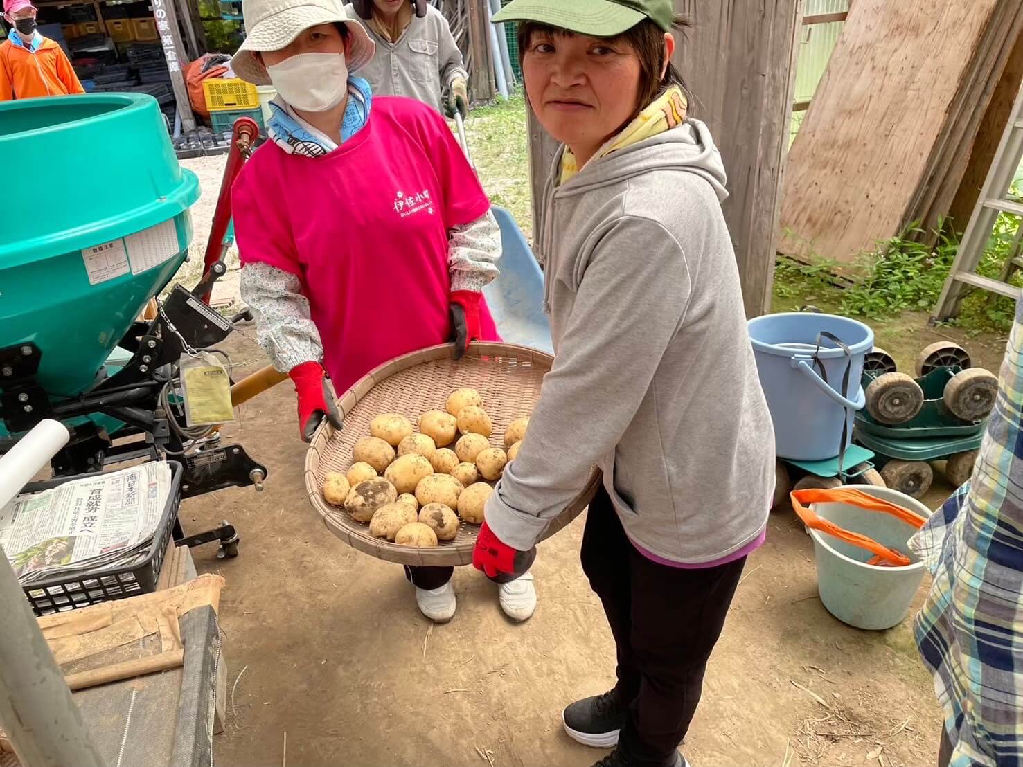 生活介護はぴねす　畑活動