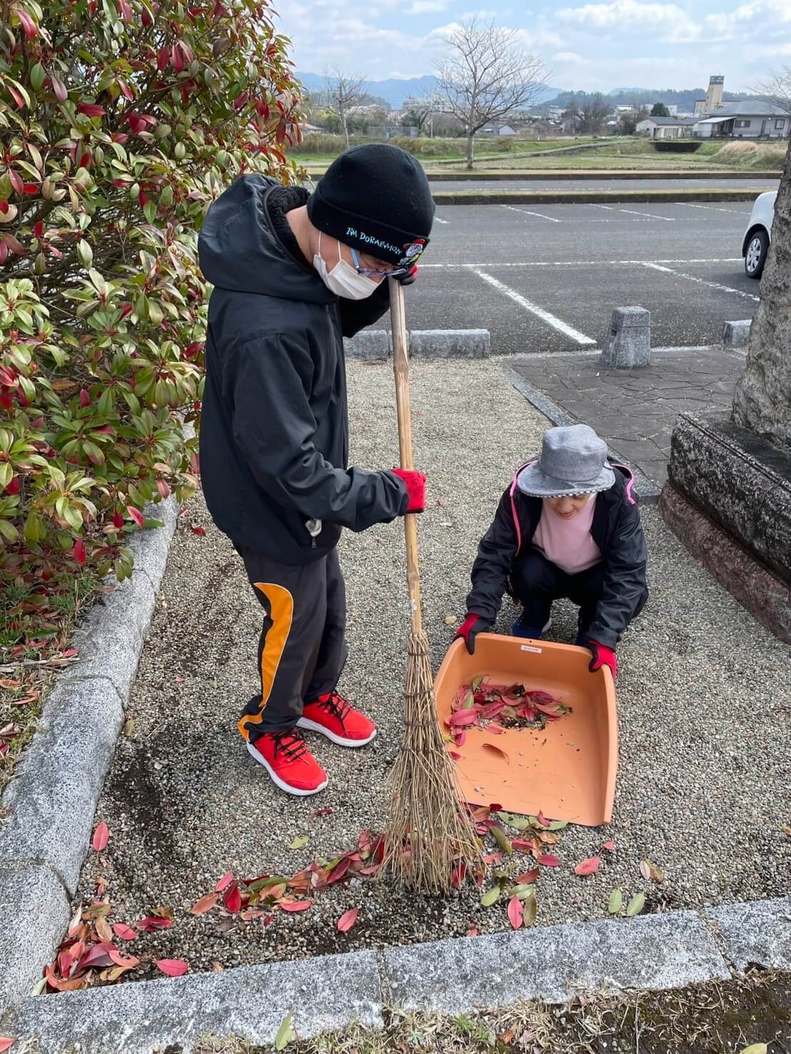 生活介護はぴねす　公園清掃