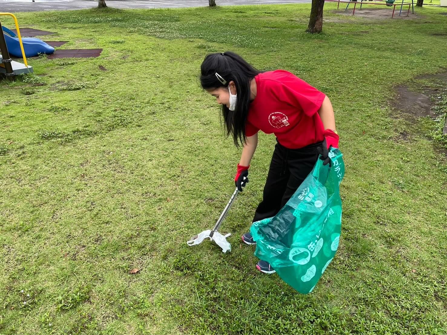 生活介護はぴねす　公園清掃