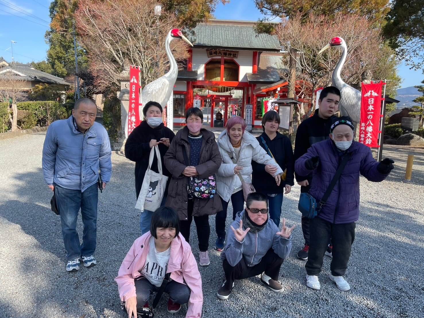 生活介護はぴねす　新年会・初詣