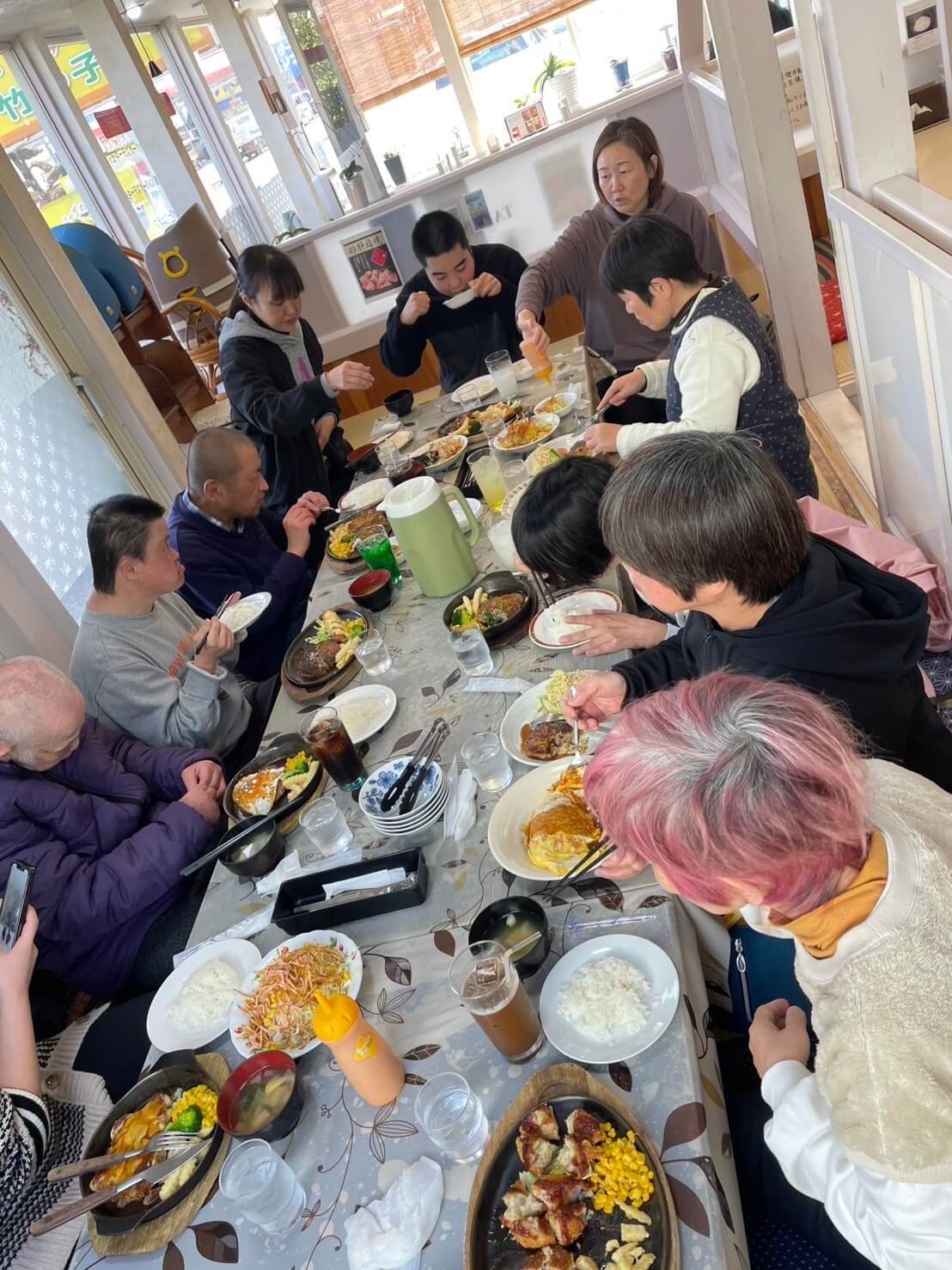 生活介護はぴねす　新年会・初詣